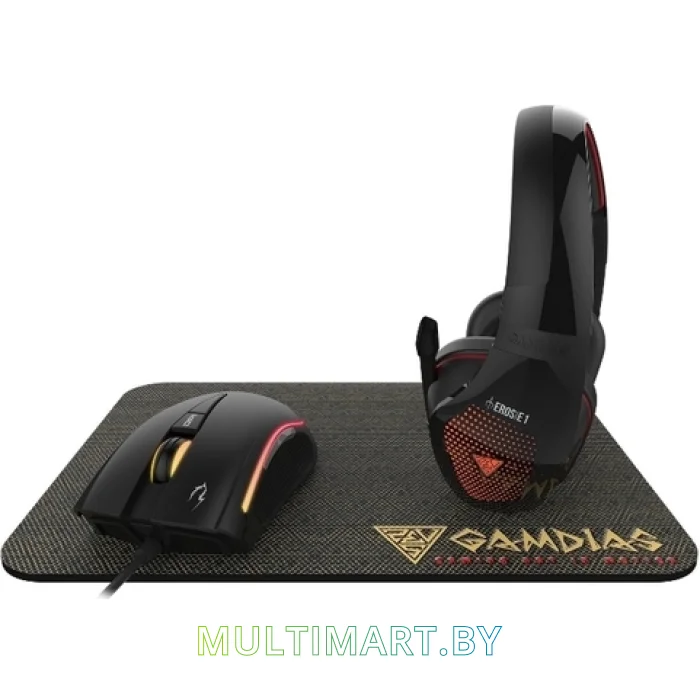Комплект мышь с ковриком + наушники Gamdias Artemis E1 Combo